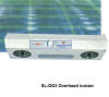 Low maintenance, high volume overhead esd ionizer