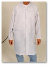 Full length conductive lab coat for static control