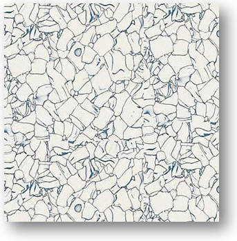 White ESD Tile with light Blue Lace Color
