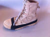 Military grade Wellco boot with esd toe grounder