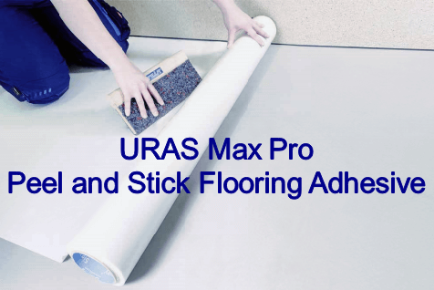 Dry Peel and Stick Flooring Adhesive